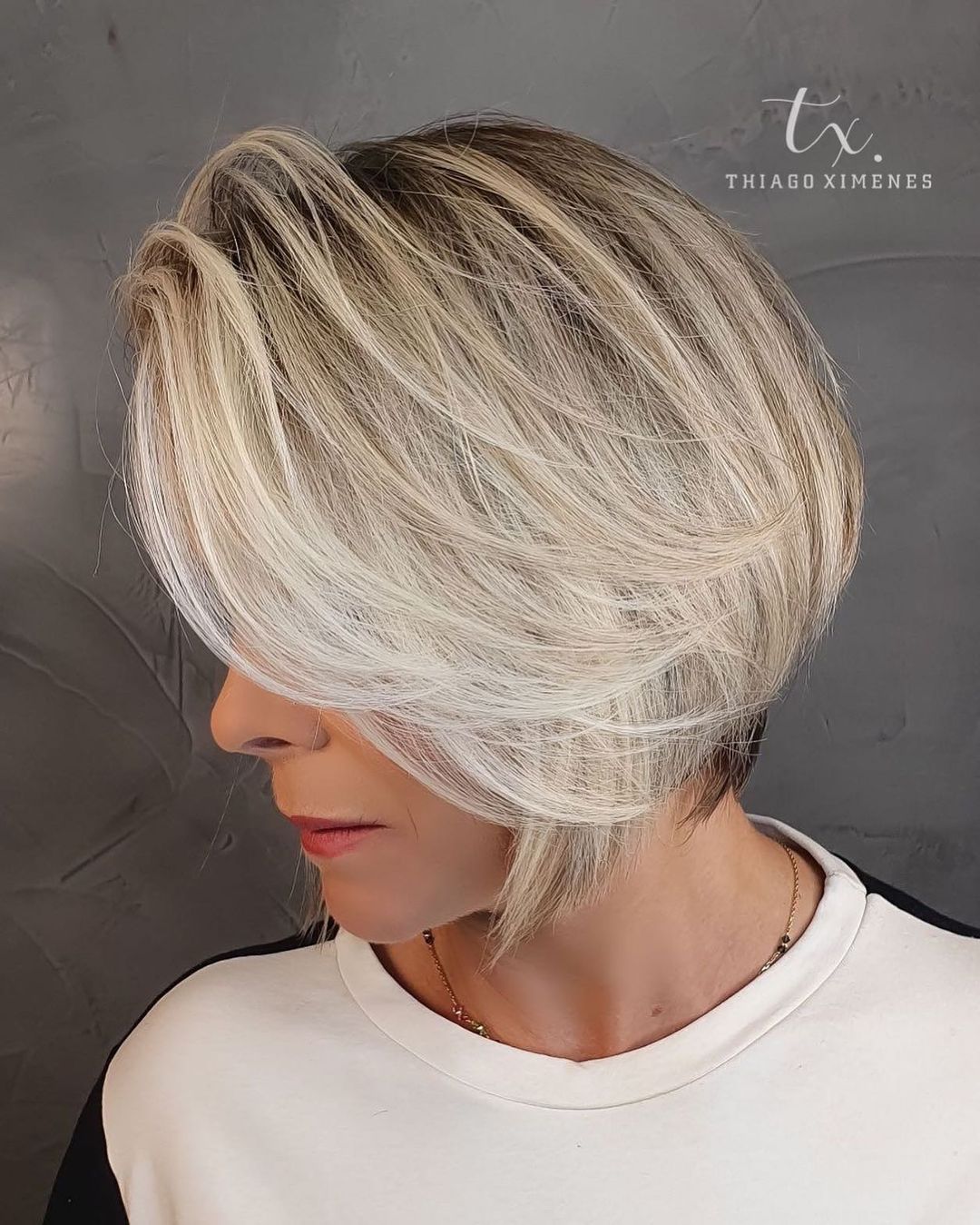 Blonde Feathered Pixie Bob